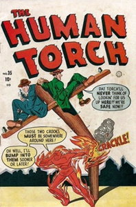 The Human Torch #35