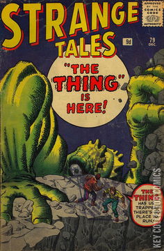 Variant Cover for Strange Tales #79