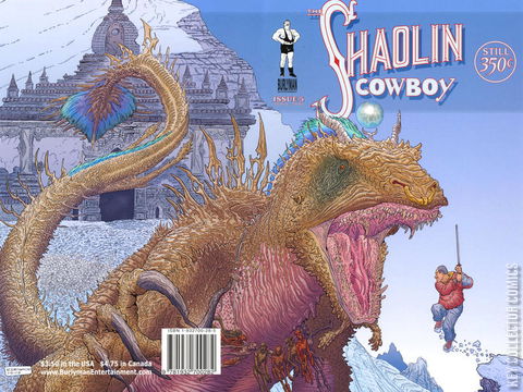 Variant Cover for Shaolin Cowboy #5