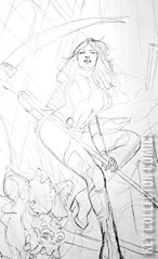 Variant Cover for Zenescope Legends: Fall #2025