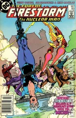 Variant Cover for Firestorm the Nuclear Man #49
