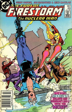 Variant Cover for Firestorm the Nuclear Man #49