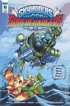 Variant Cover for Skylanders: Superchargers #6