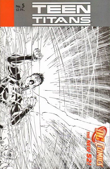Variant Cover for Teen Titans #5