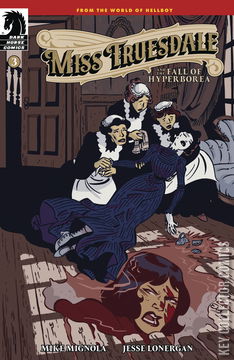 Variant Cover for Miss Truesdale and the Fall of Hyperborea #3