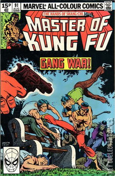 Variant Cover for Master of Kung Fu #91