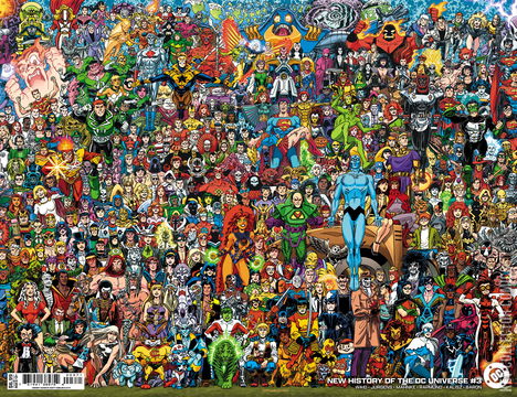 Variant Cover for New History of the DC Universe #3