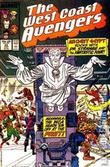 Cover for West Coast Avengers #22