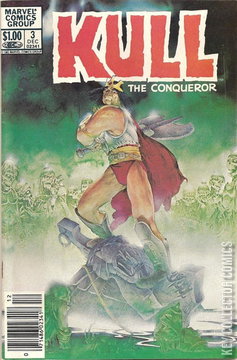 Variant Cover for Kull The Conqueror #3