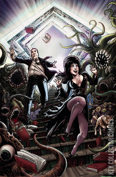 Variant Cover for Elvira Meets H.P. Lovecraft #4