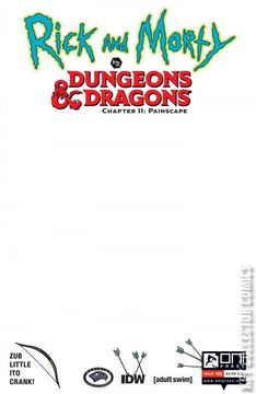 Variant Cover for Rick and Morty vs. Dungeons & Dragons II: Painscape #1