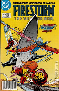 Variant Cover for Firestorm the Nuclear Man #80