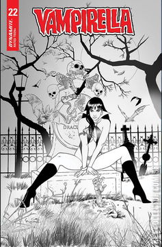 Variant Cover for Vampirella #22