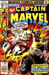 Cover for Captain Marvel #54