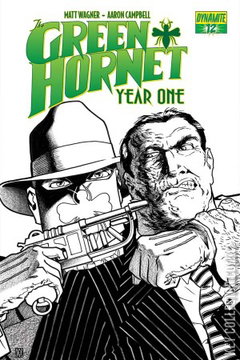 Variant Cover for The Green Hornet: Year One #12