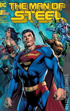 Variant Cover for Superman: The Man of Steel #1