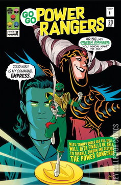 Variant Cover for Go Go Power Rangers #20