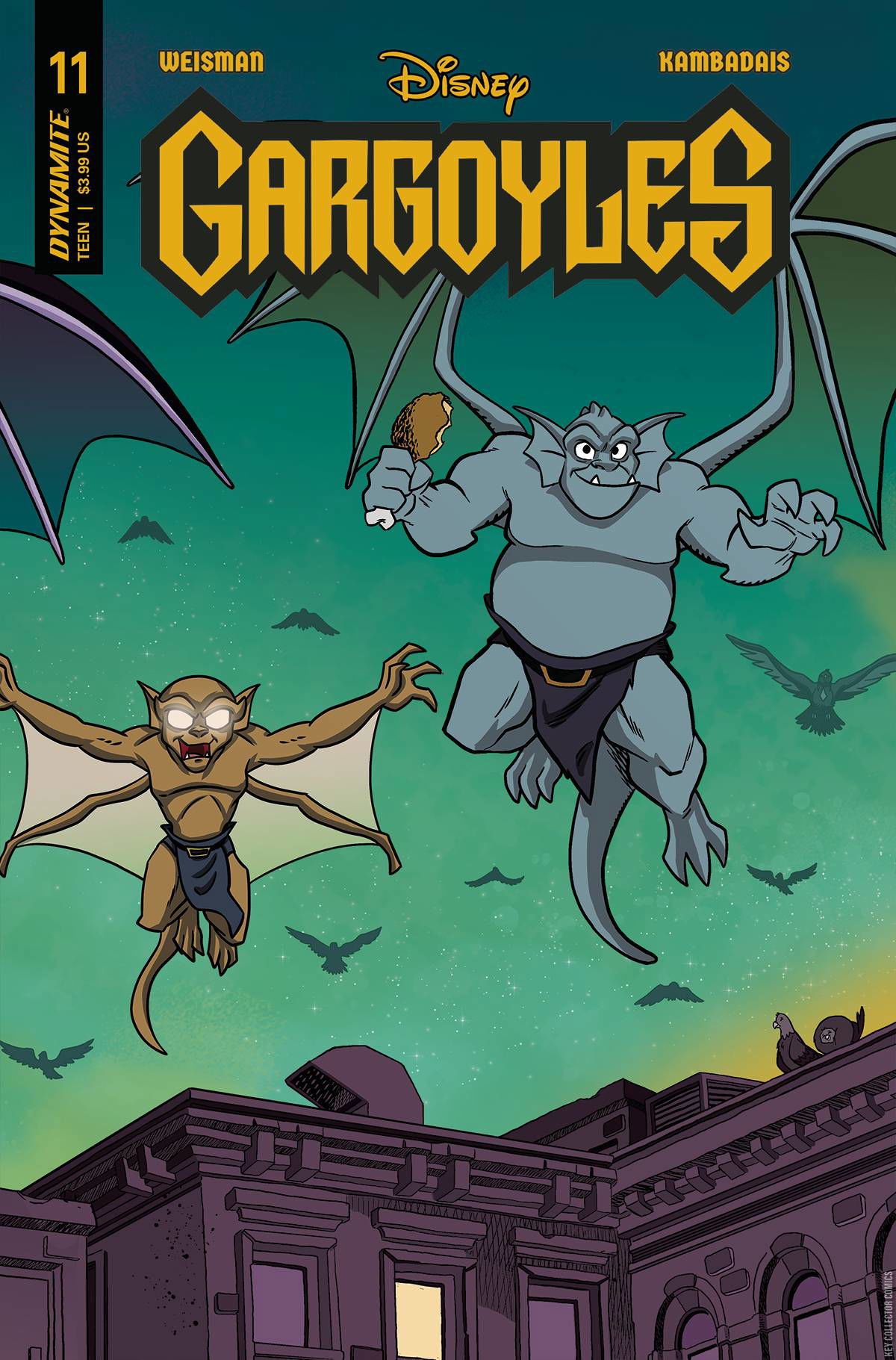 Variant Cover for Gargoyles #11