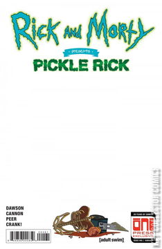 Variant Cover for Rick and Morty Presents Pickle Rick #1