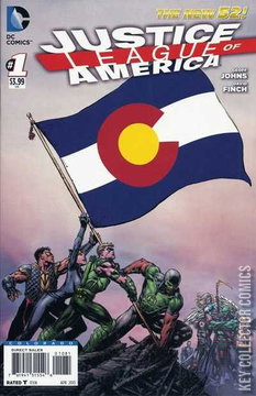 Variant Cover for Justice League of America #1