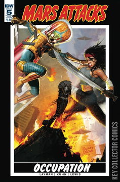 Variant Cover for Mars Attacks: Occupation #5