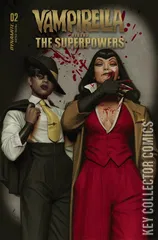 Variant Cover for Vampirella vs. Superpowers #2