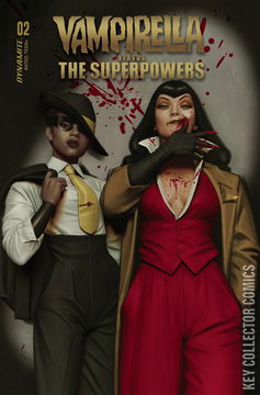 Variant Cover for Vampirella vs. Superpowers #2