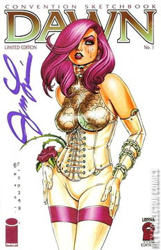 Variant Cover for Dawn: Convention Sketchbook #0