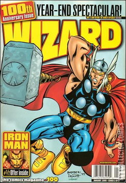 Variant Cover for Wizard: Official Comic Book Pocket Price Guide #100