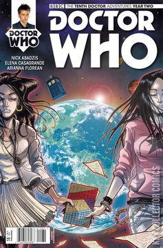 Variant Cover for Doctor Who: The Tenth Doctor - Year Two #10