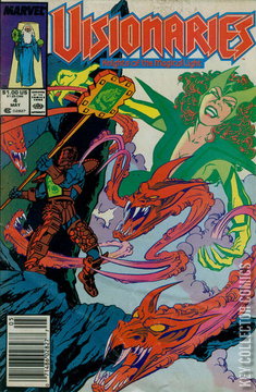 Variant Cover for Visionaries: Knights of the Magical Light #4