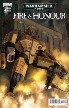 Variant Cover for Warhammer 40,000: Fire and Honour #4