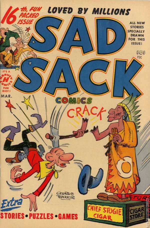 Sad Sack Comics #16 Published March 1952 | Key Collecto