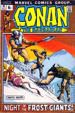 Variant Cover for Conan the Barbarian #16
