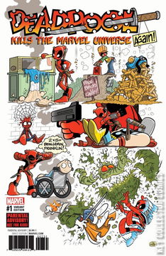 Variant Cover for Deadpool Kills the Marvel Universe Again #1