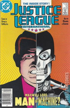 Variant Cover for Justice League International #12