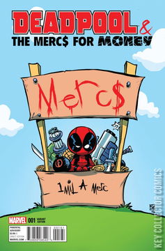Variant Cover for Deadpool and the Mercs for Money #1