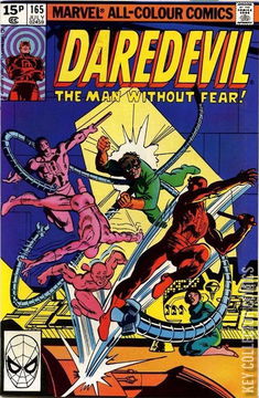 Variant Cover for Daredevil #165