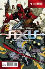Variant Cover for Avengers / X-Men Axis #5