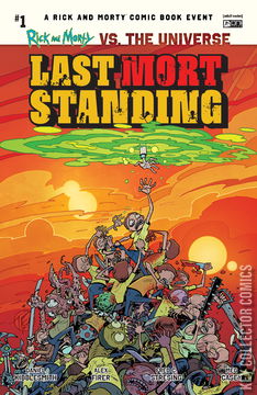Variant Cover for Rick and Morty vs. the Universe: Last Mort Standing #1