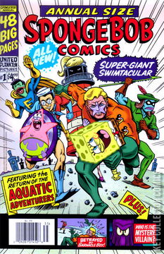 Variant Cover for SpongeBob Annual-Size Super-Giant Swimtacular #1