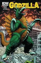 Variant Cover for Godzilla: Rulers of Earth #1