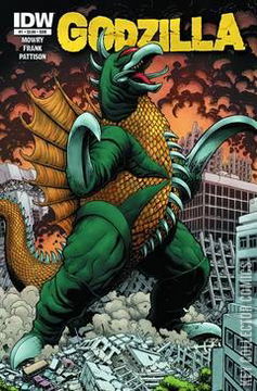 Variant Cover for Godzilla: Rulers of Earth #1