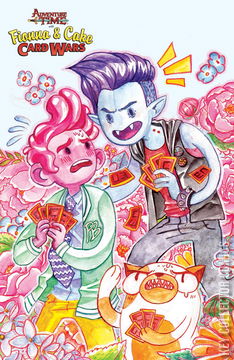 Variant Cover for Adventure Time: Fionna and Cake - Card Wars #6