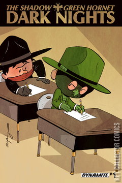 Variant Cover for The Shadow / Green Hornet: Dark Nights #1