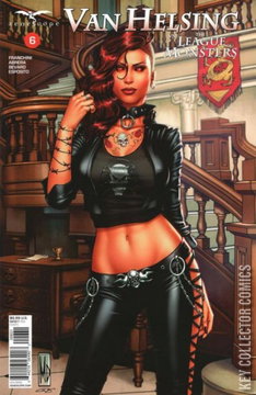 Variant Cover for Van Helsing vs. The League of Monsters #6