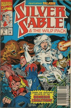 Variant Cover for Silver Sable and the Wild Pack #8