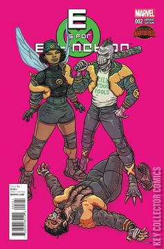 Variant Cover for E Is For Extinction #2