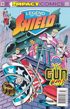 Variant Cover for Legend of the Shield #9