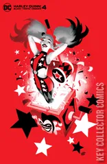 Variant Cover for Harley Quinn: Black, White, Redder #4